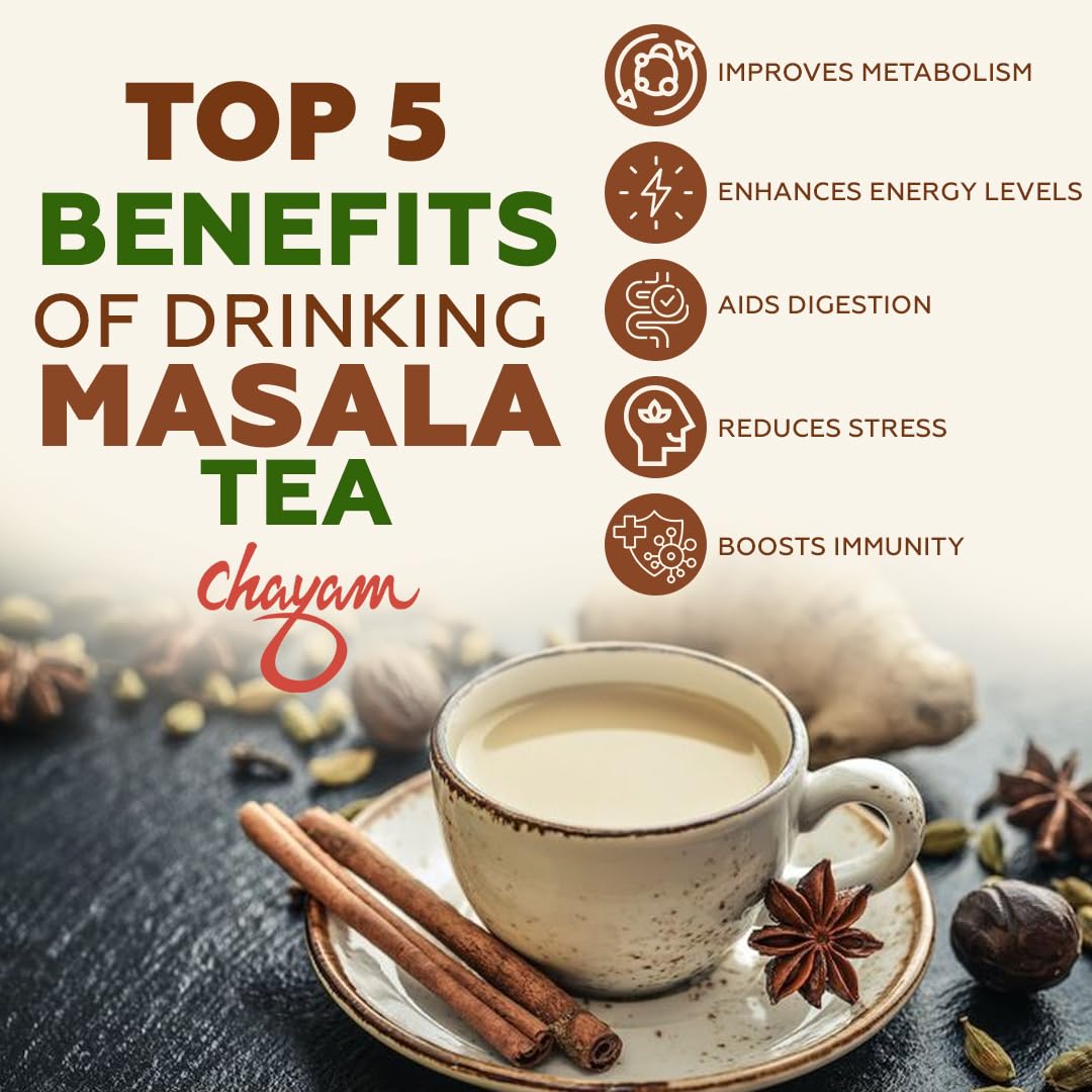 CHAYAM Kashmiri Kahwa Green Tea | 50g Loose Green Tea with Natural Saffron Flavour & Real Cardamom, Cinnamon, Cloves, Almond & Rose Petals | Boosts Immunity & Digestion | Authentic Kashmiri Chai