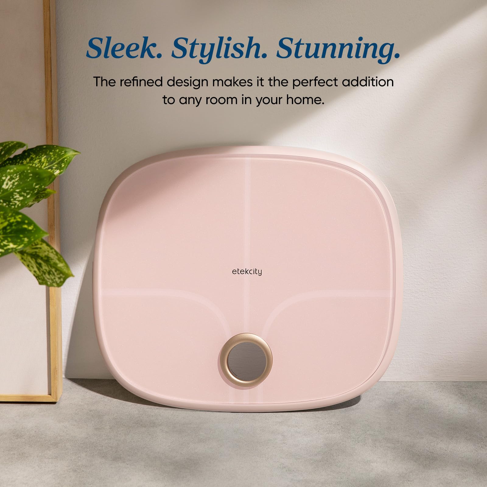 Etekcity Smart Scale for Body Weight FSA HSA Store Eligible, Bathroom Digital Weighing Scale with BMI, Body Fat, Muscle Mass, Accurate Bluetooth Home User Health Equipment Sync Apps