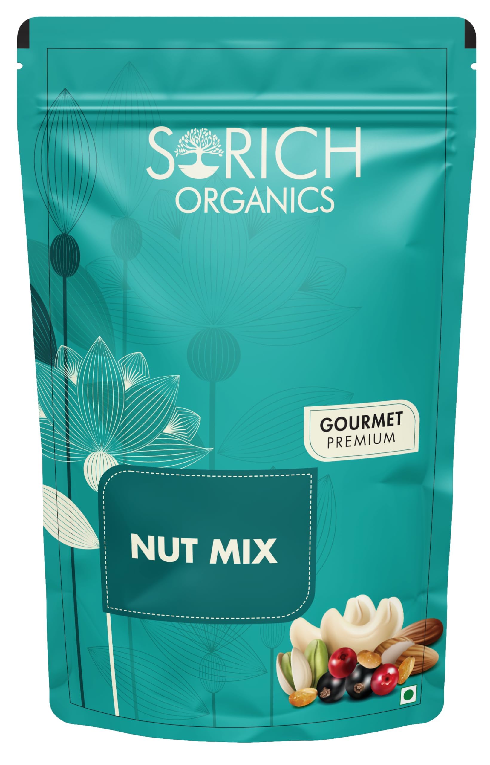Sorich Organics 6-in-1 Seed Mix 900gm | Healthy Snacks | Mixed Seeds for Eating | Hair Growth | Immunity Booster | High Protein & Fibre | Gluten-Free Diet Food