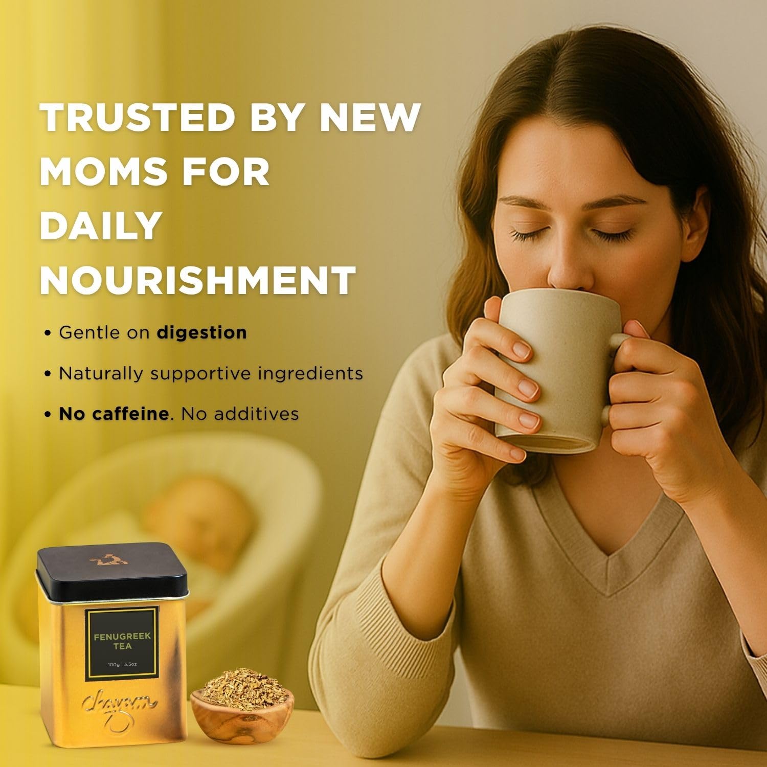 CHAYAM Kashmiri Kahwa Green Tea | 50g Loose Green Tea with Natural Saffron Flavour & Real Cardamom, Cinnamon, Cloves, Almond & Rose Petals | Boosts Immunity & Digestion | Authentic Kashmiri Chai