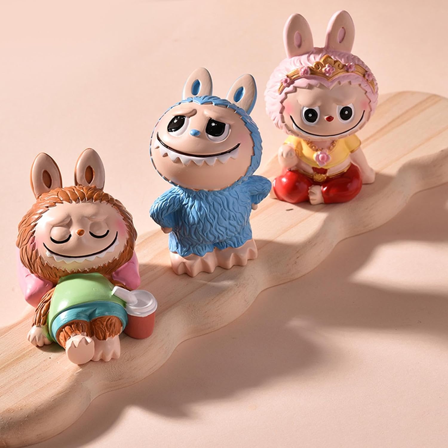 Lyla 8Pcs Mystery Toy Box Desktop Decor Cute Mini Figure Dolls for Boys Children Kids