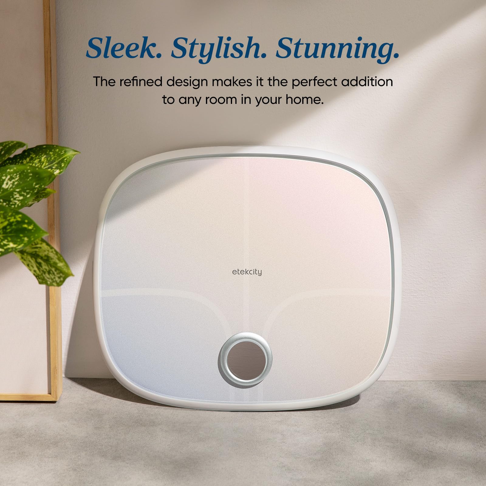 Etekcity Smart Scale for Body Weight FSA HSA Store Eligible, Bathroom Digital Weighing Scale with BMI, Body Fat, Muscle Mass, Accurate Bluetooth Home User Health Equipment Sync Apps
