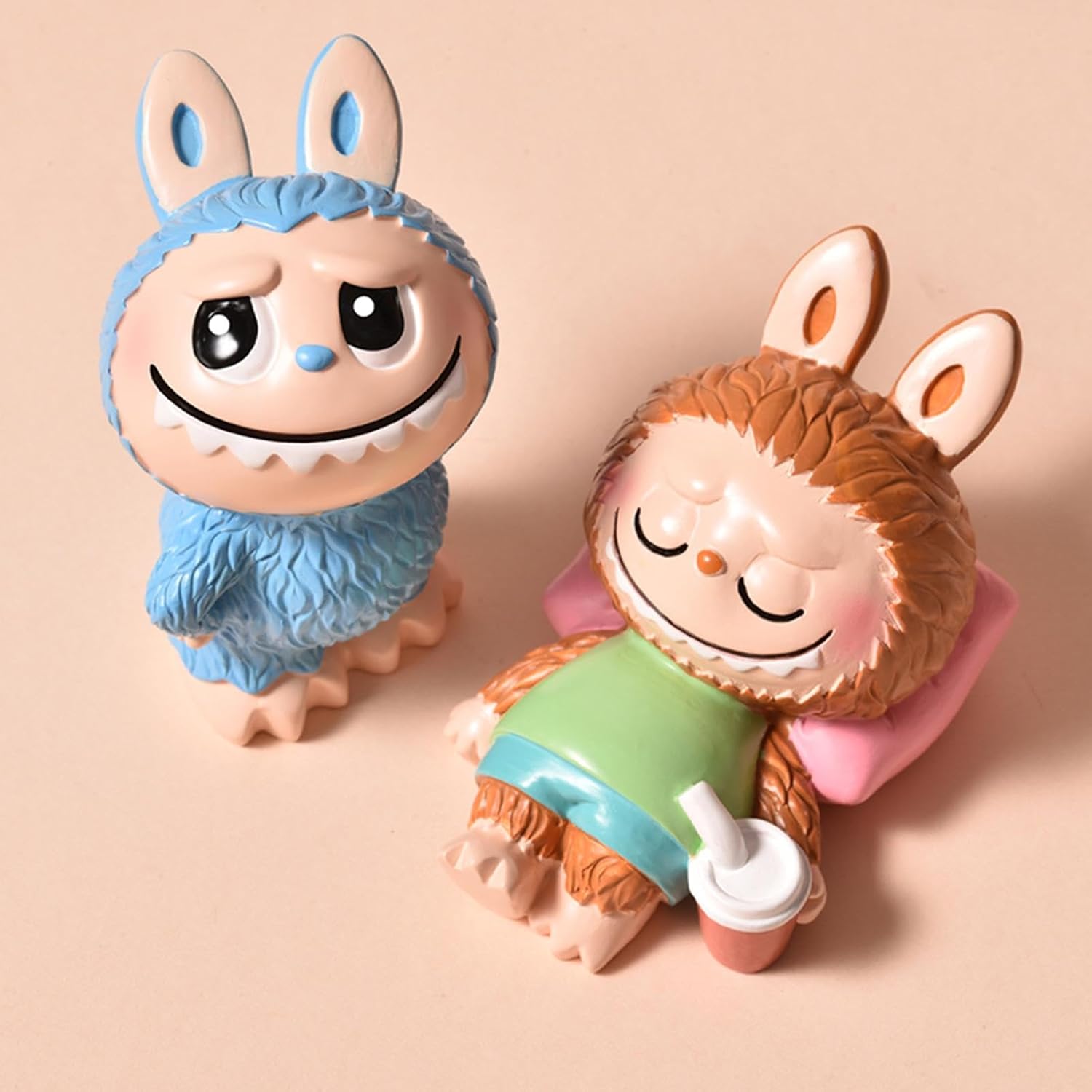 Lyla 8Pcs Mystery Toy Box Desktop Decor Cute Mini Figure Dolls for Boys Children Kids