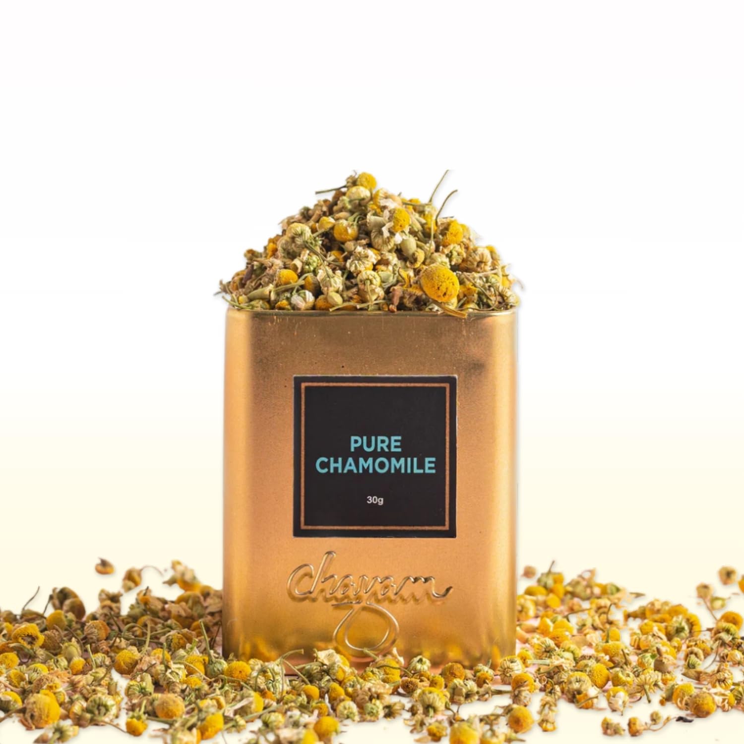 CHAYAM Kashmiri Kahwa Green Tea | 50g Loose Green Tea with Natural Saffron Flavour & Real Cardamom, Cinnamon, Cloves, Almond & Rose Petals | Boosts Immunity & Digestion | Authentic Kashmiri Chai