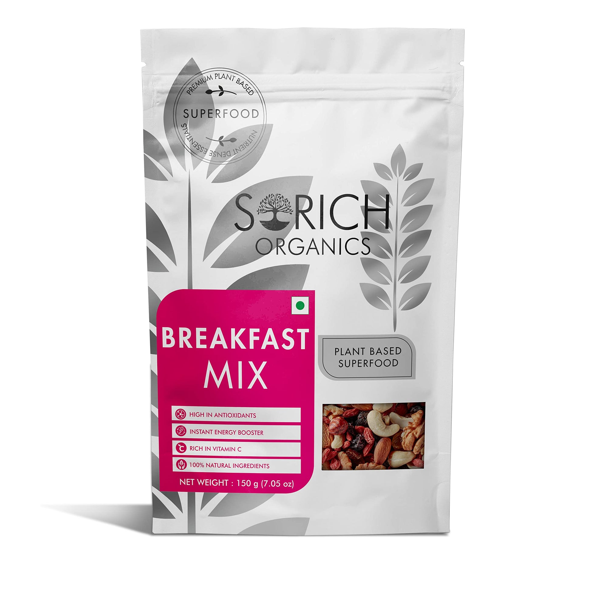 Sorich Organics 6-in-1 Seed Mix 900gm | Healthy Snacks | Mixed Seeds for Eating | Hair Growth | Immunity Booster | High Protein & Fibre | Gluten-Free Diet Food