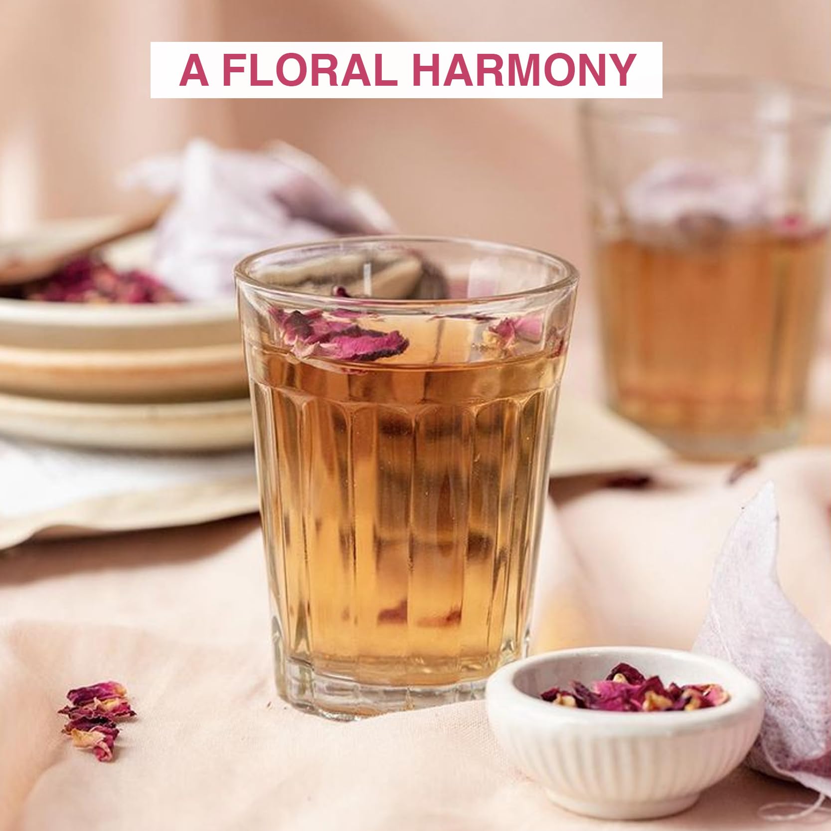 CHAYAM Kashmiri Kahwa Green Tea | 50g Loose Green Tea with Natural Saffron Flavour & Real Cardamom, Cinnamon, Cloves, Almond & Rose Petals | Boosts Immunity & Digestion | Authentic Kashmiri Chai