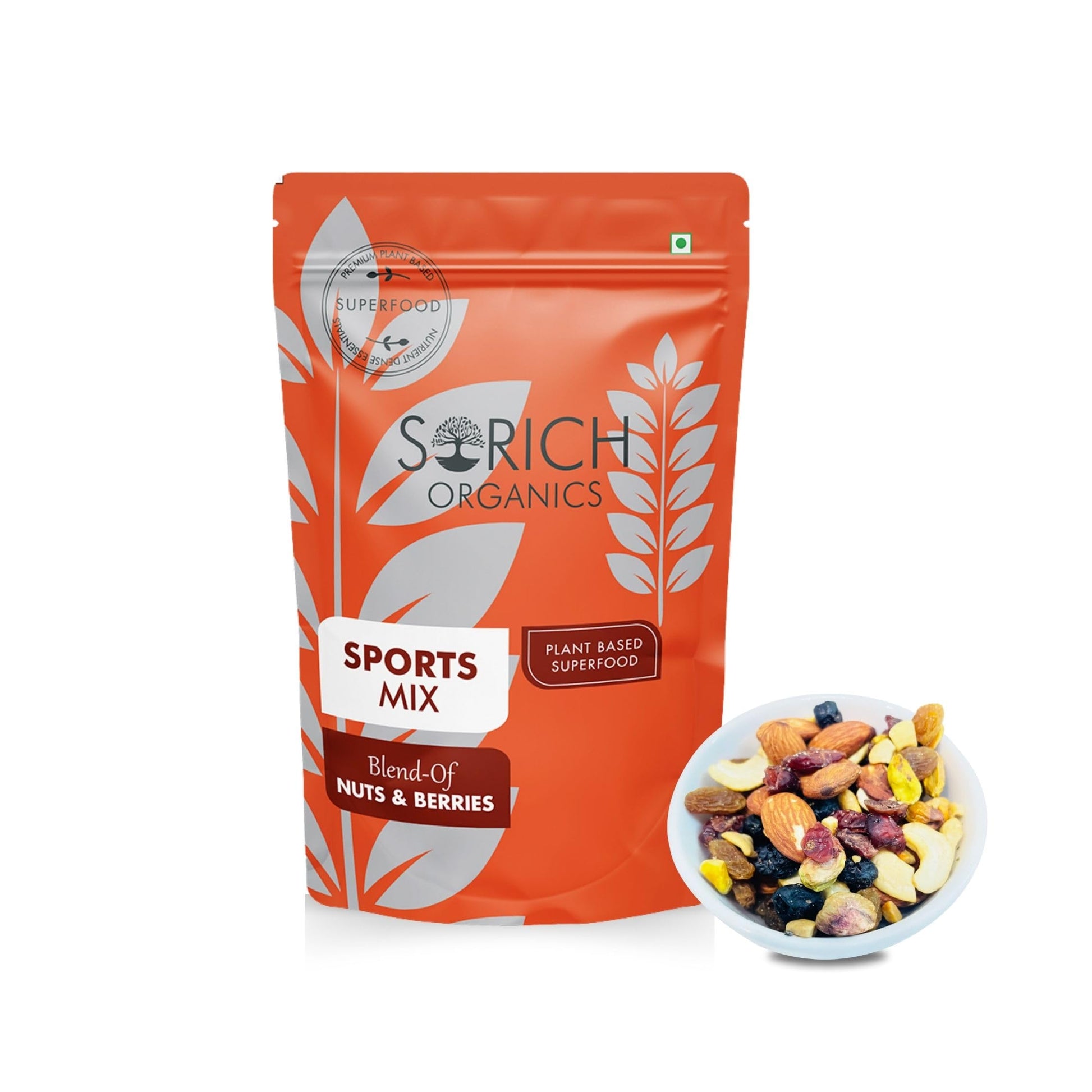 Sorich Organics 6-in-1 Seed Mix 900gm | Healthy Snacks | Mixed Seeds for Eating | Hair Growth | Immunity Booster | High Protein & Fibre | Gluten-Free Diet Food