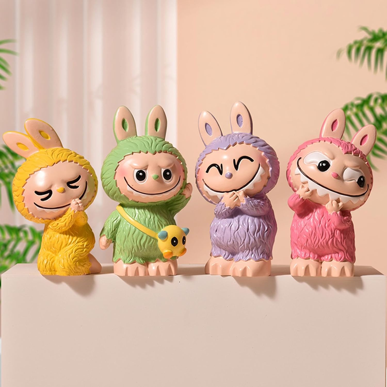 Lyla 8Pcs Mystery Toy Box Desktop Decor Cute Mini Figure Dolls for Boys Children Kids