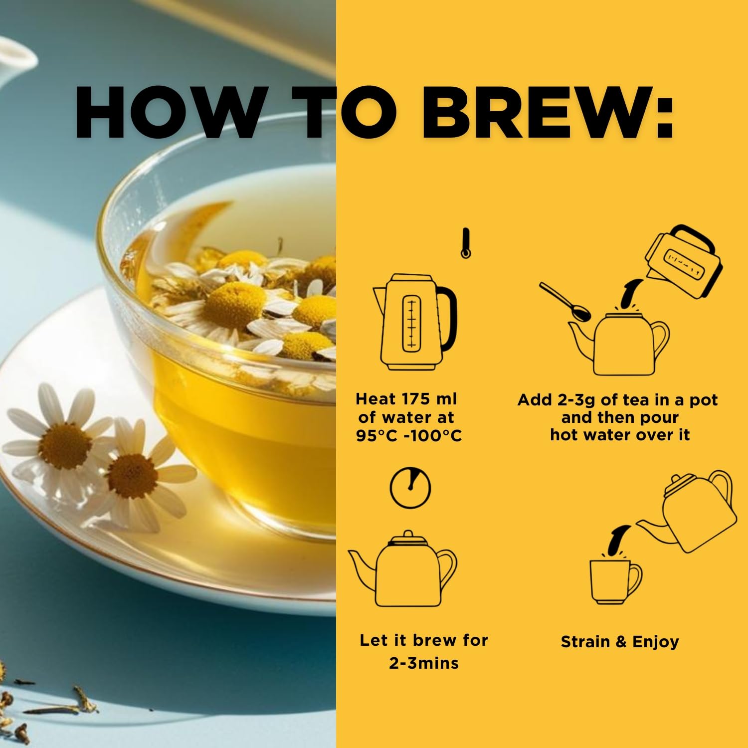 CHAYAM Kashmiri Kahwa Green Tea | 50g Loose Green Tea with Natural Saffron Flavour & Real Cardamom, Cinnamon, Cloves, Almond & Rose Petals | Boosts Immunity & Digestion | Authentic Kashmiri Chai