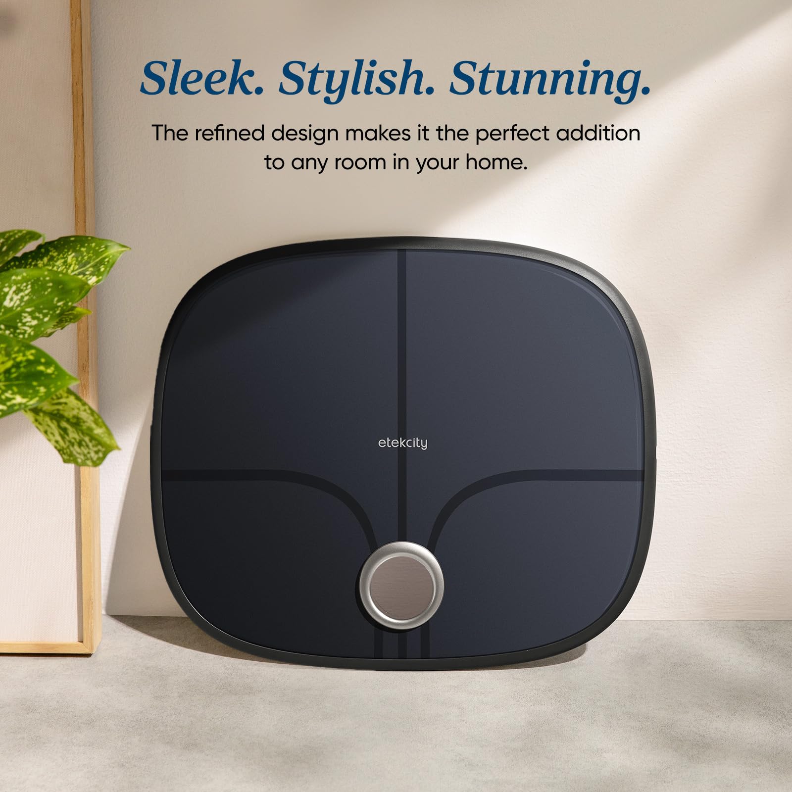 Etekcity Smart Scale for Body Weight FSA HSA Store Eligible, Bathroom Digital Weighing Scale with BMI, Body Fat, Muscle Mass, Accurate Bluetooth Home User Health Equipment Sync Apps