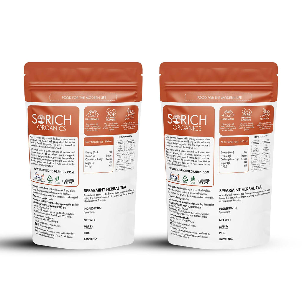 Sorich Organics Rosemary Leaves 100 Gram for Hair Growth and Seasoning Food and Herbal Rosemary Tea | Packed Clean, No Dust| High in Antioxidants | Improve Memory | Protect Vision | Lower Blood Sugar