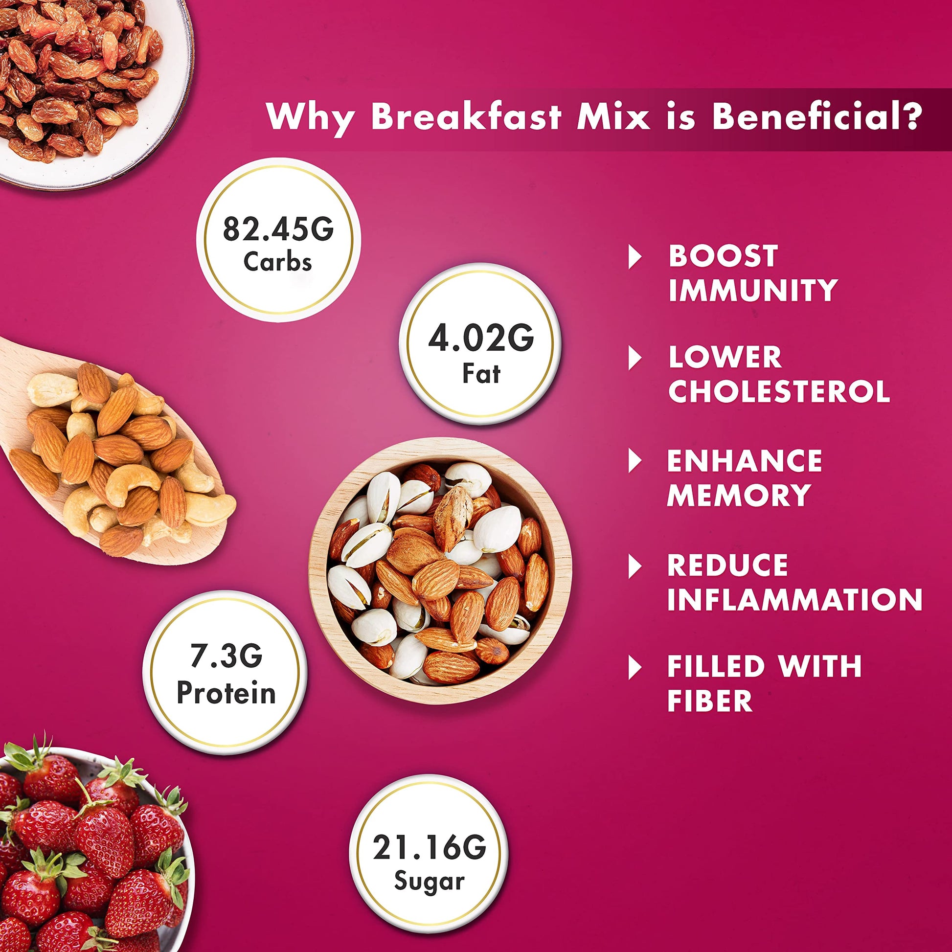 Sorich Organics 6-in-1 Seed Mix 900gm | Healthy Snacks | Mixed Seeds for Eating | Hair Growth | Immunity Booster | High Protein & Fibre | Gluten-Free Diet Food